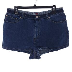 Tommy Hilfiger Womens Size 14 Stretch Blue Denim Jean Shorts